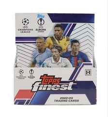 2022-23 Topps Finest UEFA Club Competitions Soccer Hobby Box